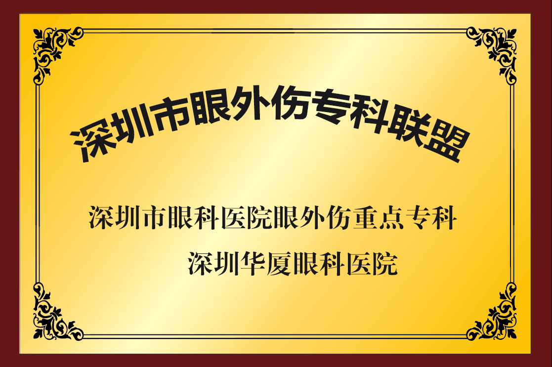 深圳市眼外伤专科联盟